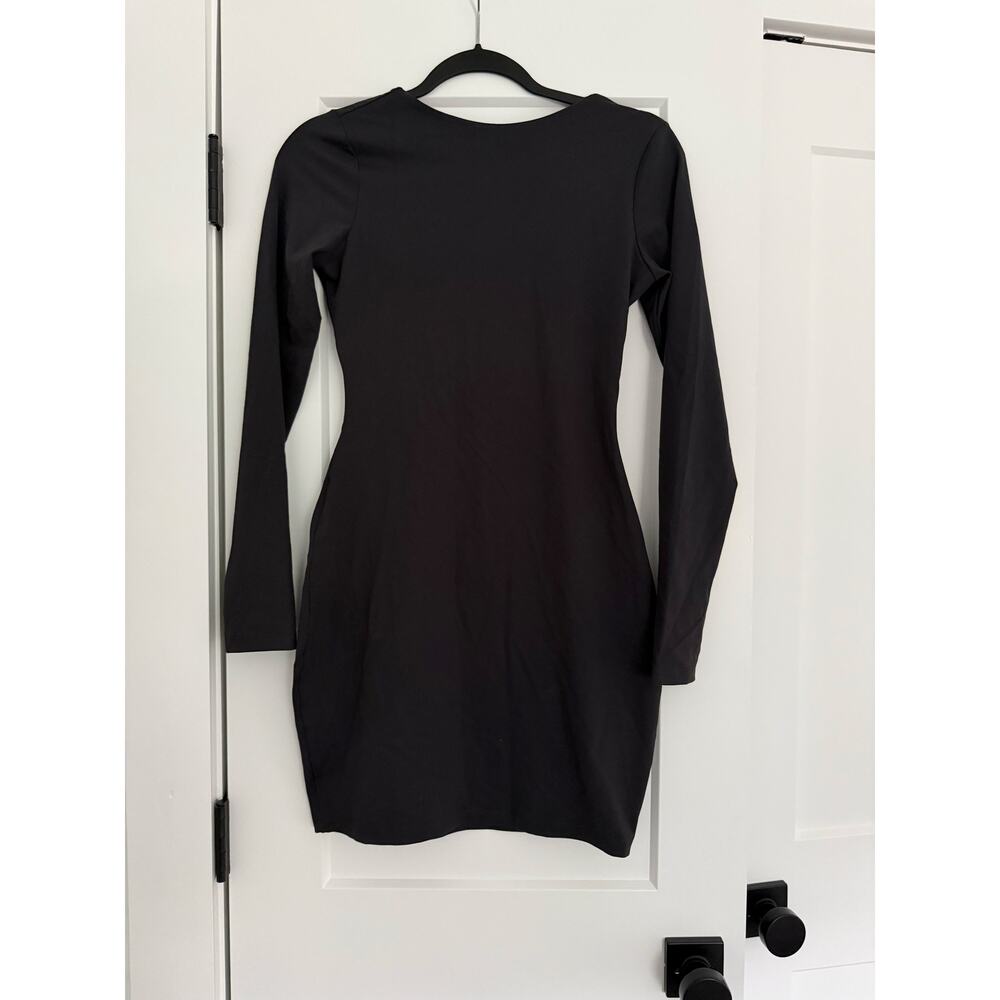 $168 New Susana Monaco Revolve Open Back Dress - Black - S - Picture 3 of 8